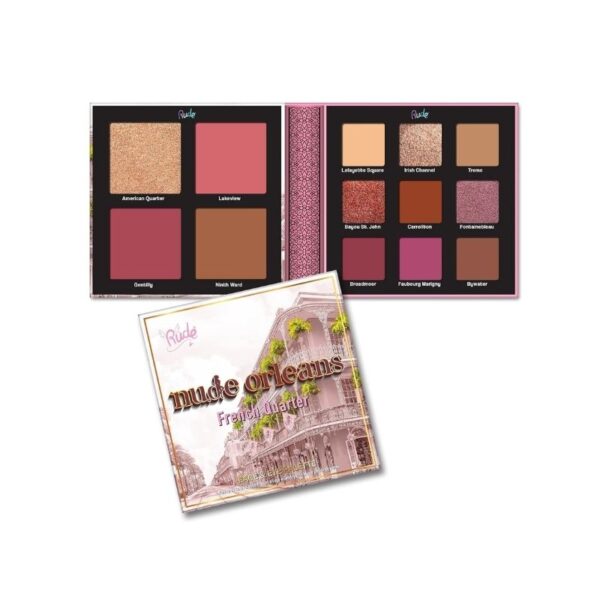 Nude Orleans Face and Eye Palette